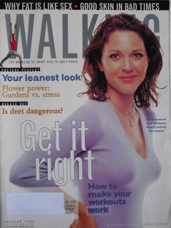Kelli Williams The Practice August 1999 Walking Magazine