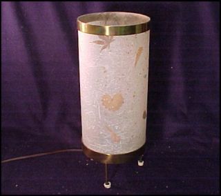 Mid Century Retro Tripod Naturalistic Botanical Lamp