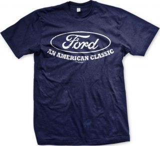 Ford An American Classic Built Tough Truck Car Classic Logonew Mens T