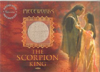 The Scorpion King PW 2 Kelly Hu Costume Card