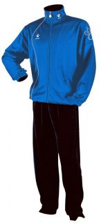 NEW Kelme Garra Soccer Warm Up Suit Royal Blue and Black size Adult