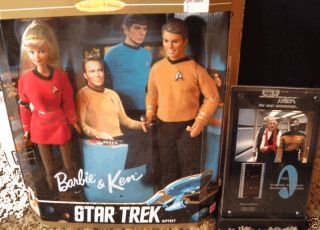 Star Trek TNG Relics Original Cell Plus Barbie Ken