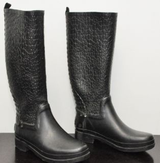 Kenneth Cole Midnight Rain Rubber Boots Size 7