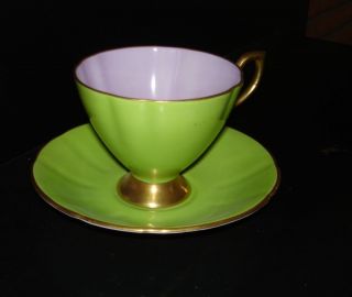Beautiful Unique Tea Cup and Saucer Taylor Kent