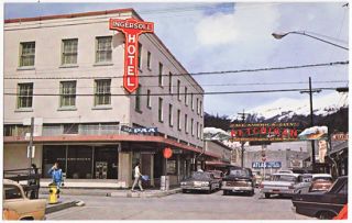Post Card Ingersoll Hotel Ketchikan Alaska