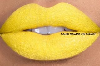 Keyshia KaOIR Banana Milkshake Bright Yellow Bold Lipstick