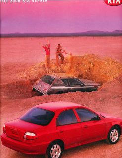 2000 Kia Sephia Deluxe Dealer Sales Brochure