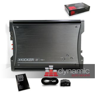 Kicker ZX750 1 Car Audio Subwoofer Mono Block Amplifier 750 Watts
