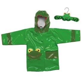 Kidorable Childens Frog Rain Coat New