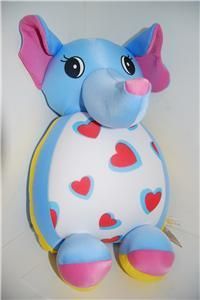 Heart Elefant Microbeads Pillow Doll Stuffed Animal Kid