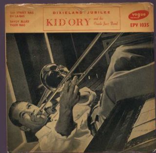 Kid Ory and His Creole Jazz Band 12th Street Rag UK 7 Single EVP1035