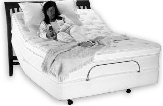Cape Adjustable Bed w Wireless Remote Massage King Mattress