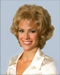 Kimberly Wig 50s Woman Adult Short Wavy Curls Curly Wig Above