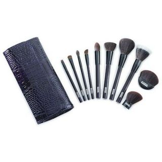 Kirkland Signature Cosmetic Brush Collection Deluxe 10 Pieces + Brush