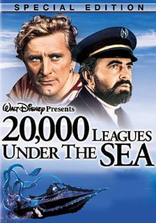 20 000 Leagues Under The Sea Kirk Douglas DVD New