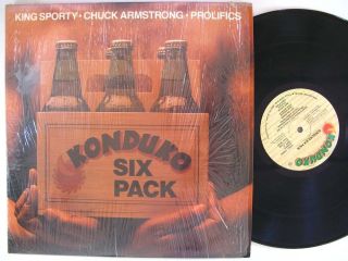 KING SPORTY CHUCK ARMSTRONG PROLIFICS Konduko Six Pack LP on Konduko