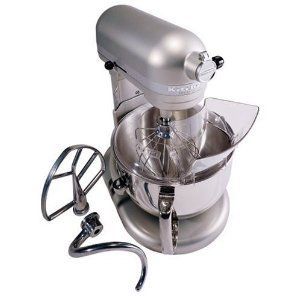 KitchenAid Professional 600 Series 6 Quart Stand Mixer Nickel Pearl