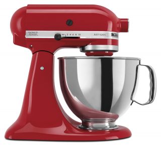  This Kitchen Aid mixer has a 10 speed slide control that ranges