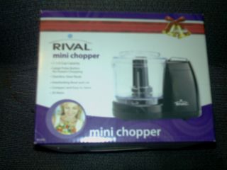 Rival Mini Food Chopper Food Processor New in Box