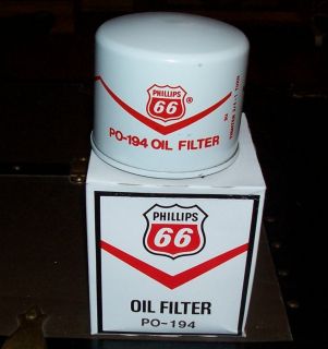 12 Phillips 66 Oil Filter w Box Po 194 Fram Ph 3531 WIX 51392