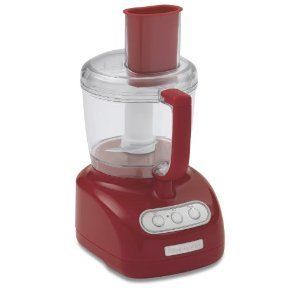 Kitchenaid® Food Processor 7 Cup Work Bowl 1 Blade 1 Disc Red