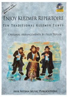 Clarinet Klezmer Sheet Music Book Play Along CDs New