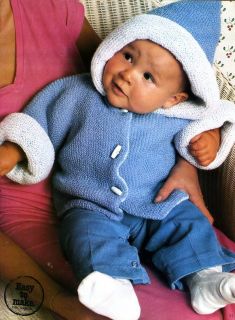 No. 14 Layette Baby Infant Knitting Pattern Book Christening Dress+