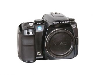 Konica Minolta Maxxum 5D 6 1 MP Digital SLR Camera Black Body Only