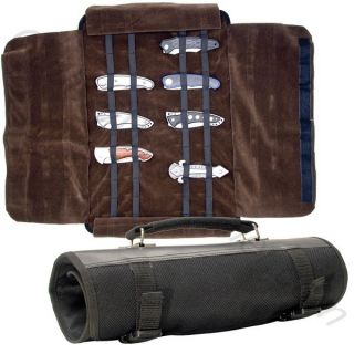 24 Knife Ballistic Nylon Roll Pocket Rolls Tote Storage Bag Watch Case