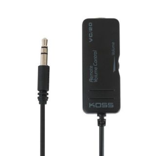 Koss VC20 155954 Universal Volume Control Remote w Pocket Belt Clip