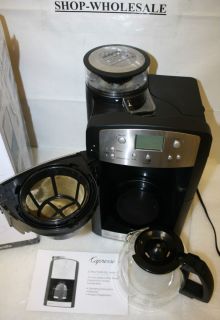 Capresso 464 05 CoffeeTeam GS 10 Cup Conical Burr Grinder Digital