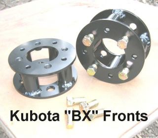 Front Wheel Spacers Kubota BX Series Compact Utility Tractor