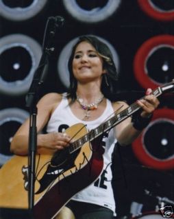 KT Tunstall Signed Hot Performance with Guitar Scottish
