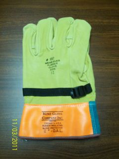 Kunz 1057 12in High Voltage Linemans Gloves Size 12