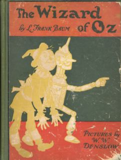 Frank Baum The Wizard of oz 6 Color Plates Denslow
