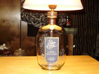 Elijah Craig Whiskey Bottle Lamp