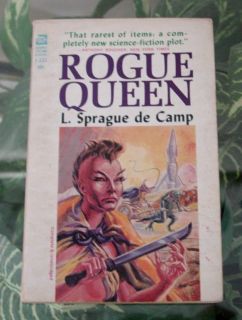 1965 L Sprague de Camp Rogue Queen Ace Science Fiction