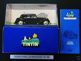 Voiture Tintin Car Atlas 22 La Citroën 15 6
