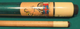 DAYS RARE VINTAGE 1990 L CAMPBELL BICYCLE POOL CUE BUTT FITS MEUCCI