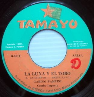 Gabino Pampini Combo Impacto La Luna Y El Toro 45 Panama Tamayo Salsa