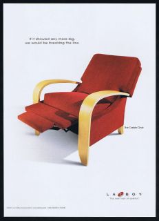 2002 Lazboy Carlyle Chair Furniture Print La Z Boy Ad