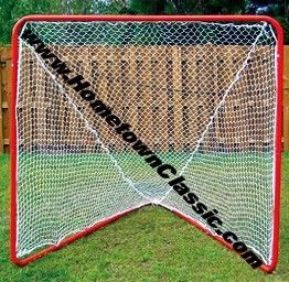 Game Player Gear Regulation Steel Lacrosse Ball Goal Net SLVLG