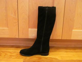 La Canadienne tall waterproof suede boots, size 7.5 NIB originally $
