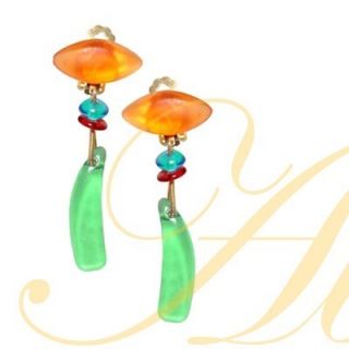 Eclectic Earrings from The Bead Parade Collection by Lalo Orna
