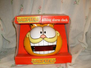 Garfield Talking Alarm Clock