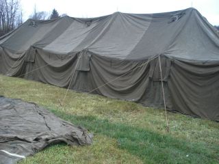 US Military General Purpose Large Tent 18x52
