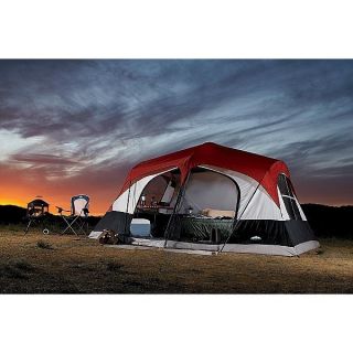 Large Family Cabin Dome Camping Hiking Biking Vacation Tent Room Brand
