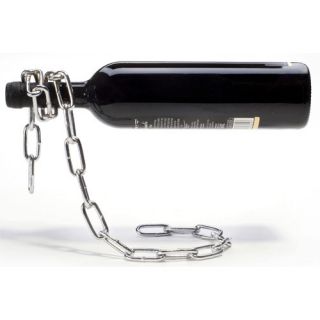 Chain Wine Bottle Holder Metal Floating Wine Alcohol Lasso Rack