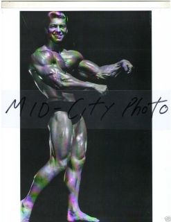 LARRY SCOTT Mr Olympia Bodybuilding Muscle Photo B W 1960s