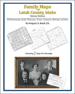 Family Maps Latah County Idaho Genealogy Plat History